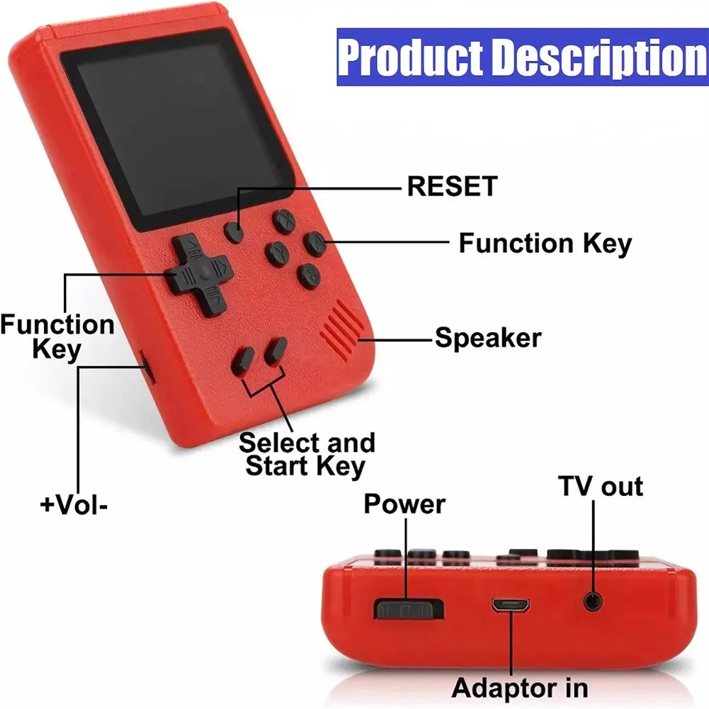 Tragbare Mini-Retro-Spielkonsole - C2